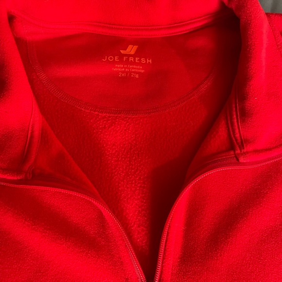 Men’s fleece 1/4 zip sweater - Picture 2 of 3